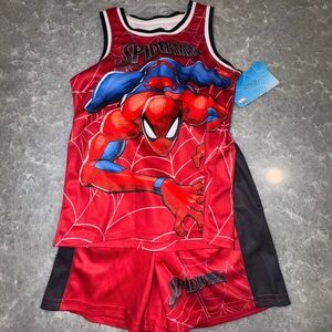 Marvel Spiderman Red and Black Kids Set